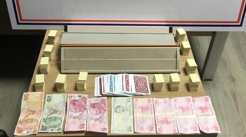 Zonguldak polisinden kahvehaneye kumar baskını