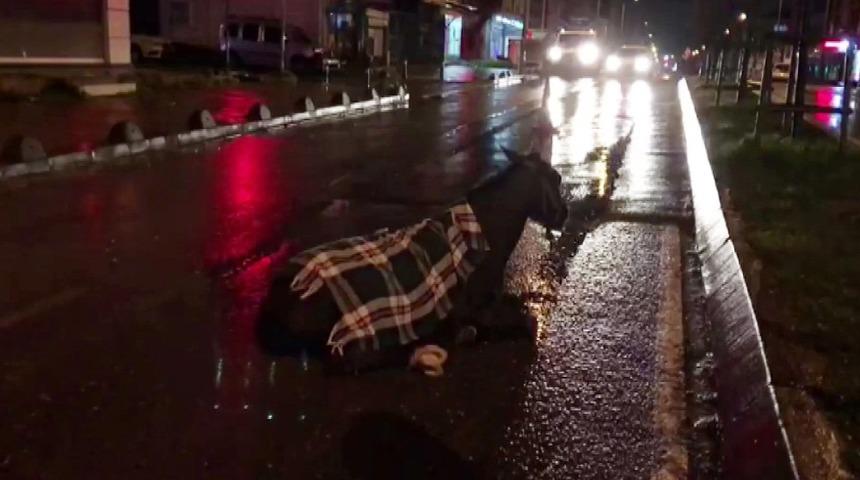 Arnavutk&ouml;y&rsquo;de minib&uuml;s ata &ccedil;arptı