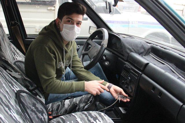 Bisikletli hırsız kısıtlama dinlemedi 1