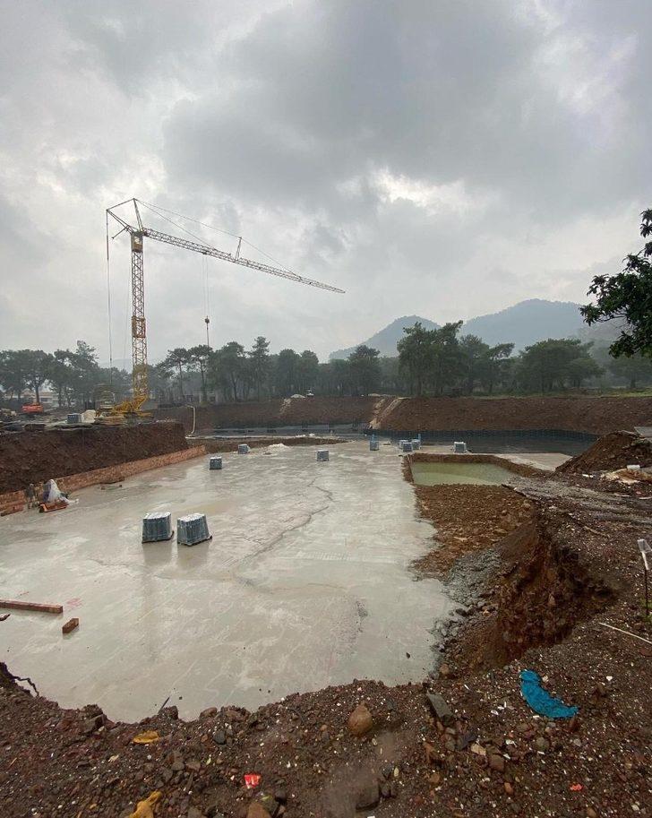 AK Parti Marmaris ilçe yönetimi yeni yapılacak olan hastane inşaatında incelemelerde bulundu G4