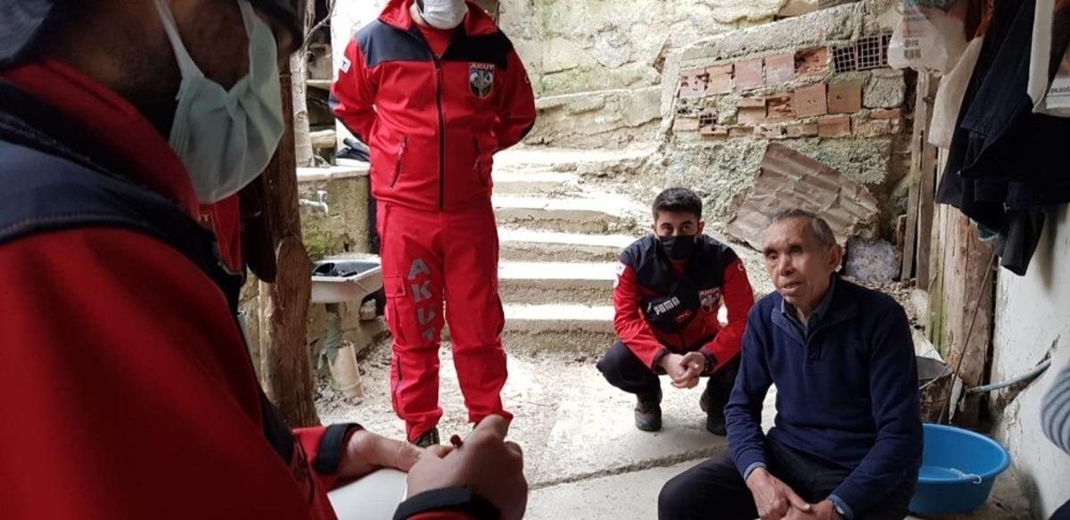 G&ouml;rme engelli kayıp şahıs sabaha karşı evine d&ouml;nd&uuml;