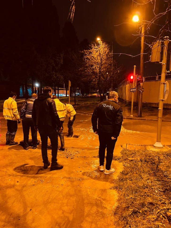 Buca Belediyesi geceden sabaha sağanağa karşı seferber oldu G2