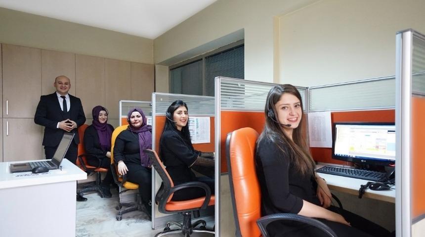 Nevşehir Belediyesi &Ccedil;ağrı merkezi ge&ccedil;en yıl 104 bin 167 &ccedil;ağrıya cevap verdi