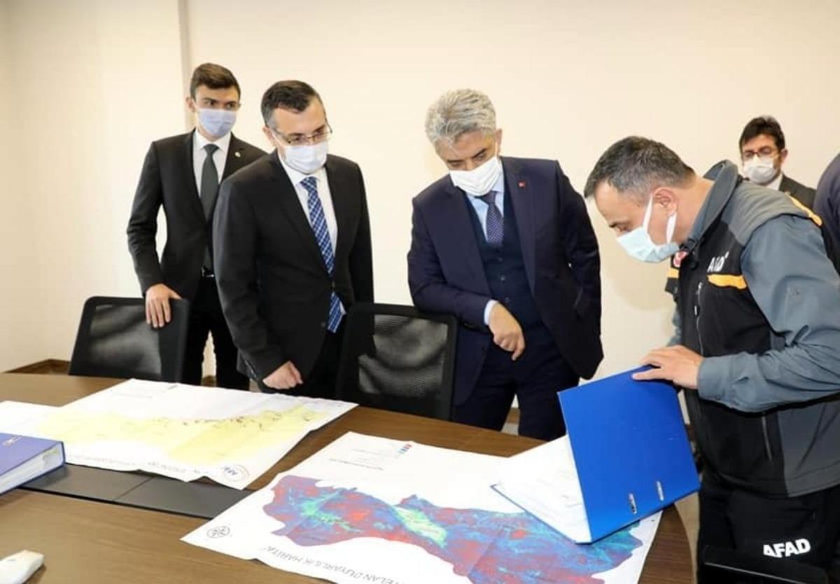 Erzincan İl Afet Risk Azaltma Planı Hazırlık Toplantısı d&uuml;zenlendi