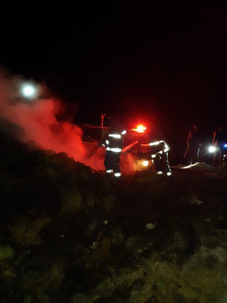 Muradiye’de 200 balya ot yandı G3