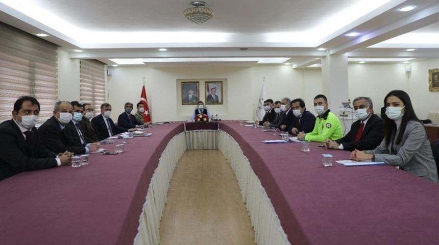 Iğdır&rsquo;da kar ve buz ile m&uuml;cadele toplantısı yapıldı