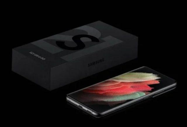 Samsung Galaxy S21 kutusu