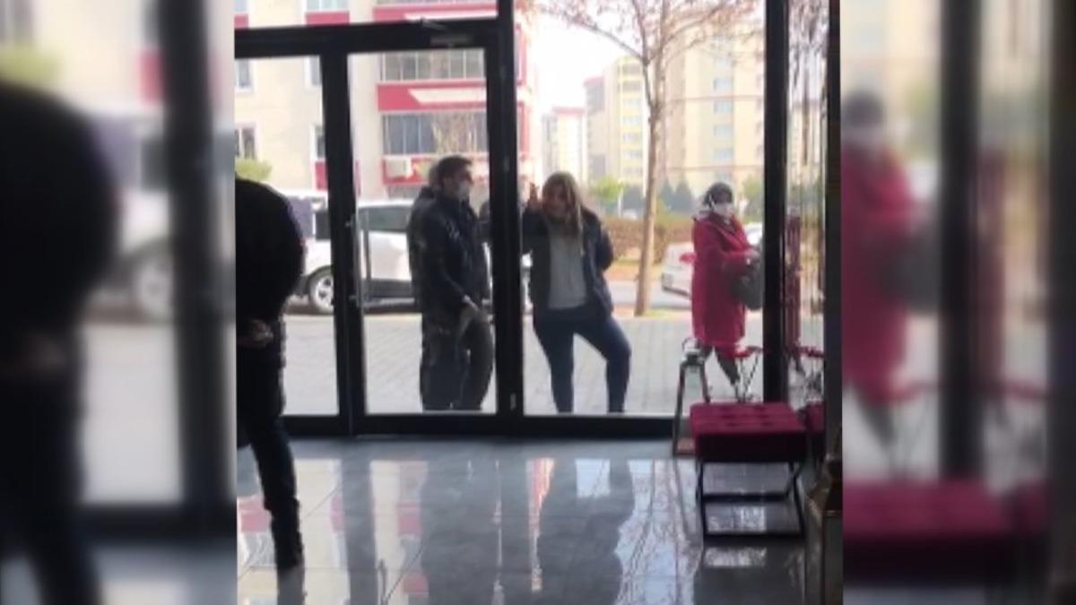 Yine o kadın, bu kez g&uuml;zellik merkezinde olay &ccedil;ıkardı