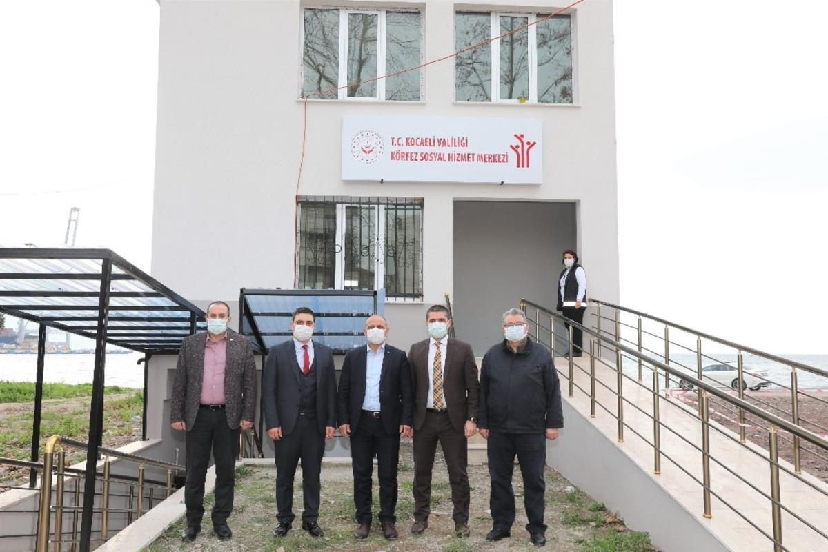 K&ouml;rfez Sosyal Hizmetler Merkezi hizmete başladı