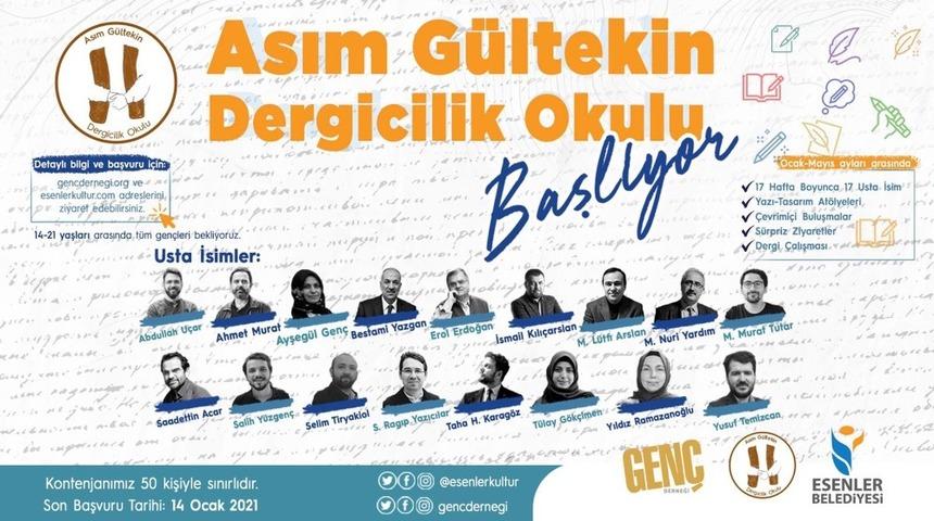 Esenlerde Asım G&uuml;ltekin Dergicilik Okulu a&ccedil;ıldı