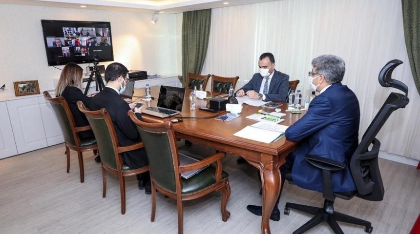 DAKA Yönetim Kurulu Toplantısı Vali Bilmez başkanlığında yapıldı