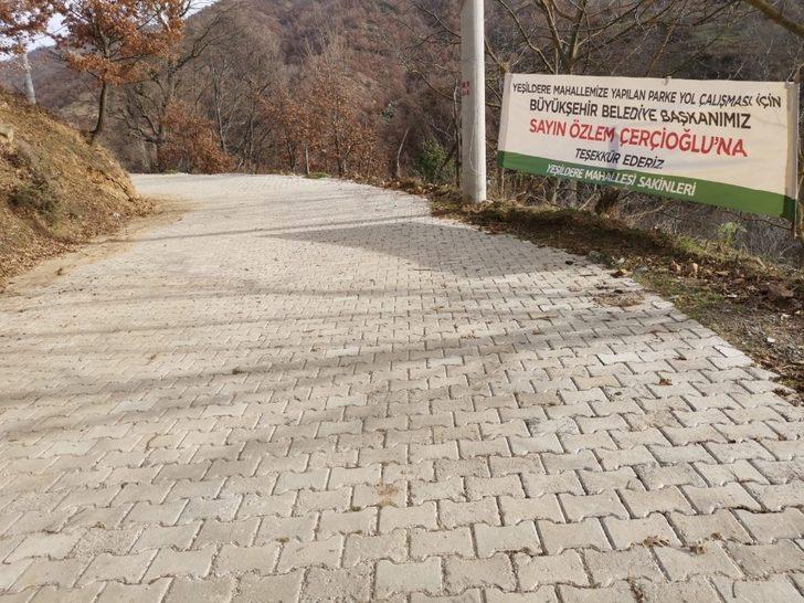 Büyükşehir, Kuyucak Yeşildere Mahallesi’ndeki yol çalışmasını tamamladı G2