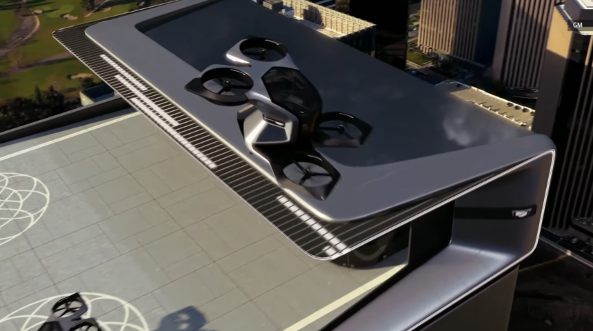 Cadillac gökyüzüne çıktı: General Motors, sürücüsüz uçan otomobilini tanıttı!