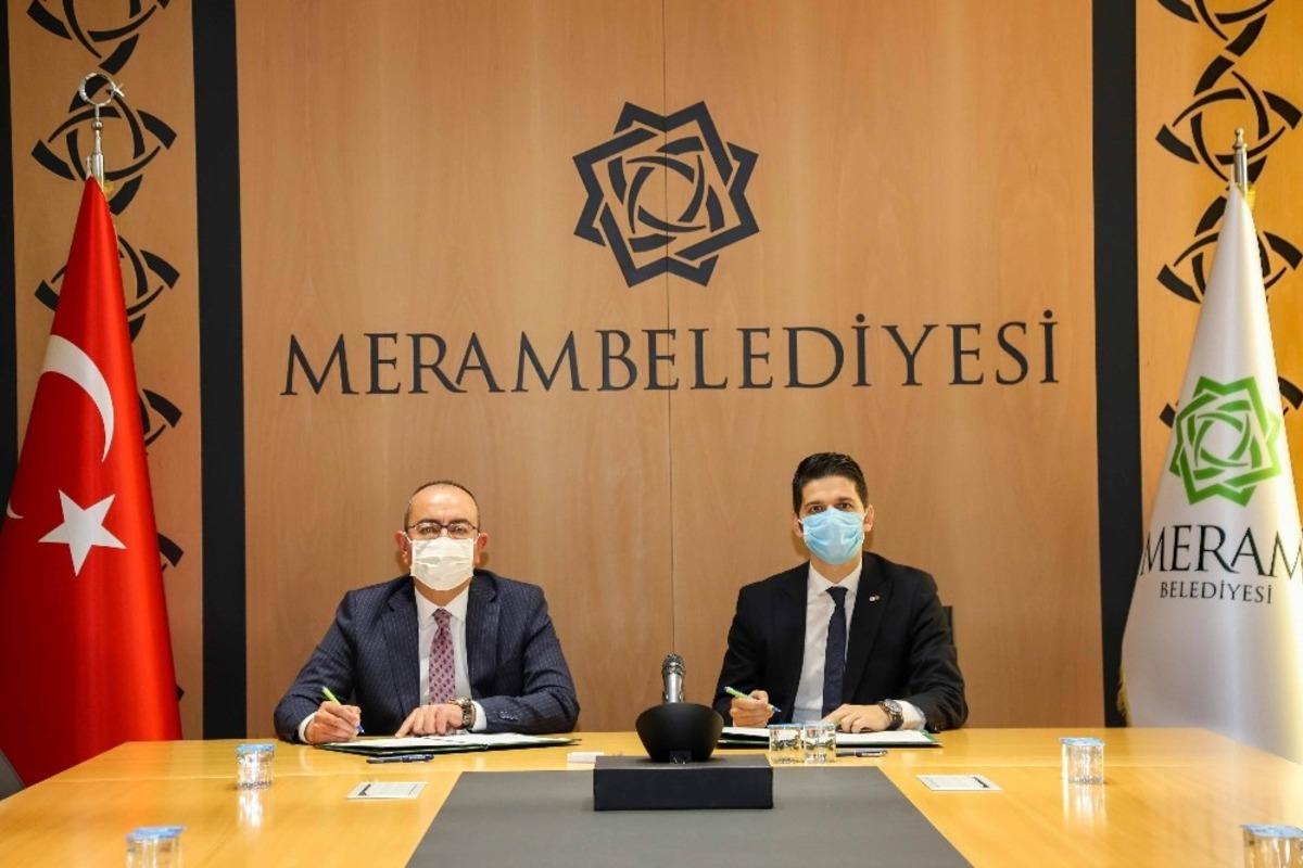 Meram Belediyesinden Kızılay&rsquo;a destek