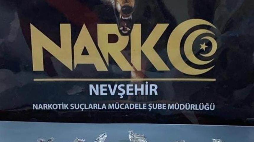 Nevşehir&rsquo;de uyuşturucudan 1 ş&uuml;pheli yakalandı