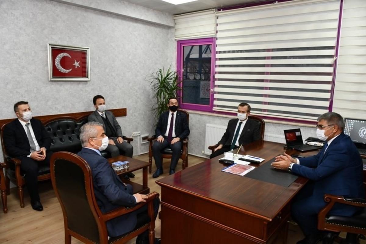 İl M&uuml;d&uuml;r&uuml; G&uuml;ven, Vali G&uuml;rel&rsquo;i &ccedil;alışmalar hakkında bilgilendirdi