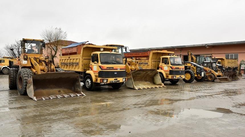 Tepebaşı Belediyesi kışa hazır
