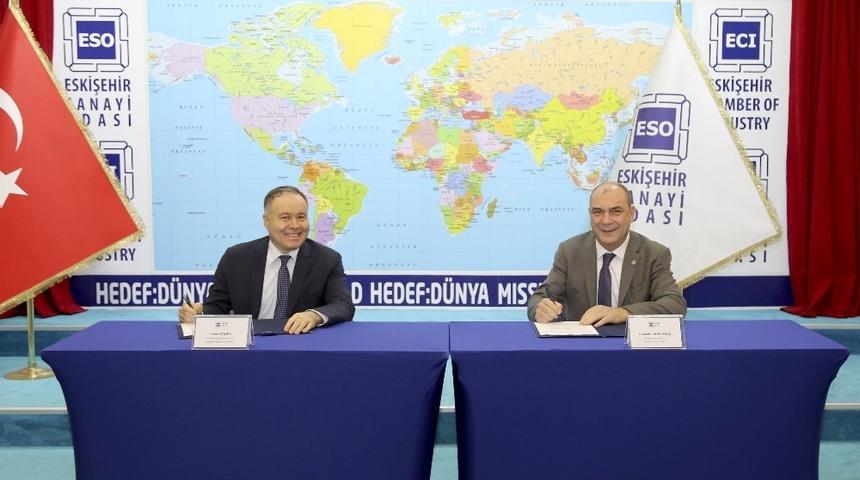 Eskişehir Sanayi Odası ve Halkbank arasında protokol imzalandı