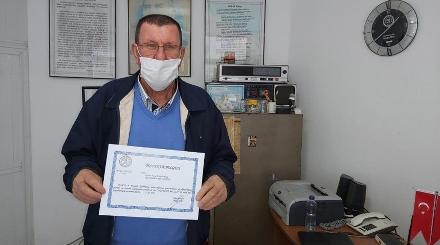 Dat&ccedil;a&rsquo;da, muhtarlara Kovid-19 m&uuml;cadelesi teşekk&uuml;r&uuml;