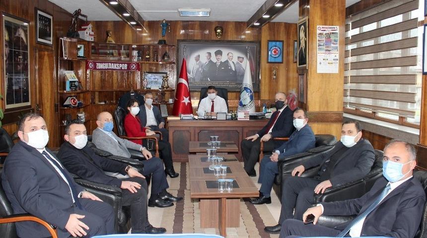 AK Parti&rsquo;den GMİS&rsquo;e taziye ziyareti