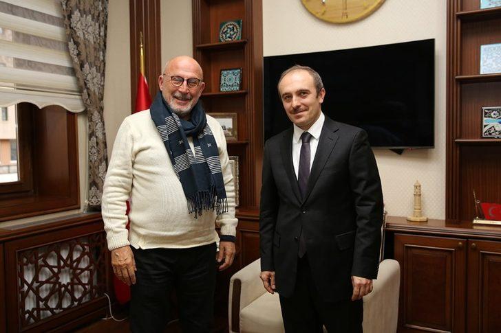 Eski Bakan Ersin Taranoğlu Vali Cüneyt Epcim’i ziyaret etti G2