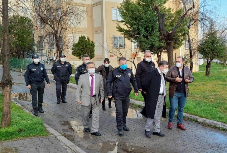 Kaymakam Çaykara yağmurdan etkilenen alanları inceledi G3