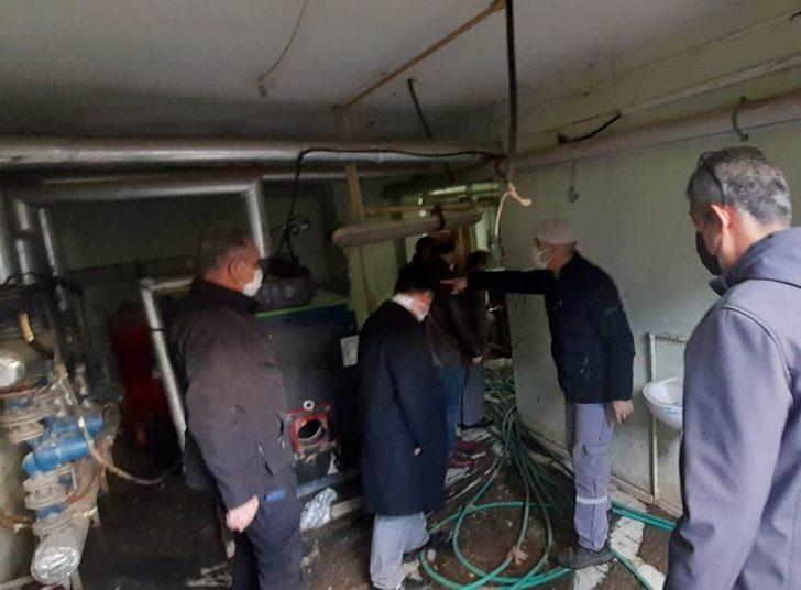 Kaymakam Çaykara yağmurdan etkilenen alanları inceledi G5