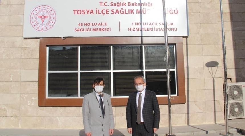 Kaymakam Pişkin, aşıların ilk b&ouml;l&uuml;m&uuml;n&uuml;n geldiğini a&ccedil;ıkladı