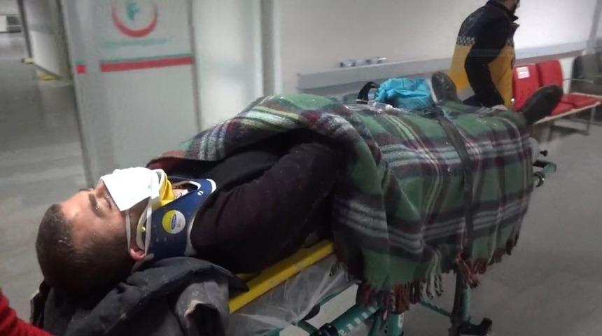 Aksaray&rsquo;da otomobil şarampole devrildi: 1 yaralı