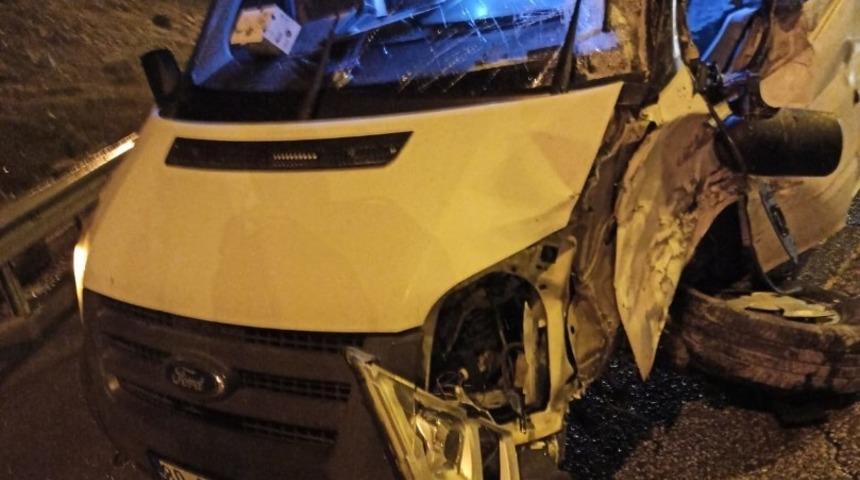 Tarsus&rsquo;ta zincirleme kaza: 2 yaralı