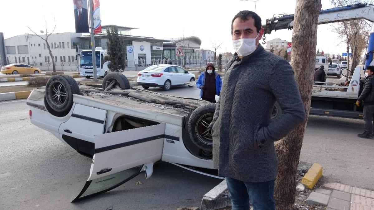 Emniyet kemeri bir kez daha hayat kurtardı