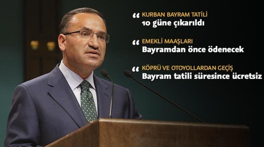 Kurban Bayram tatili ka&ccedil; g&uuml;n belli oldu! Peki bayram tatili ne zaman başlıyor, ne zaman bitiyor?