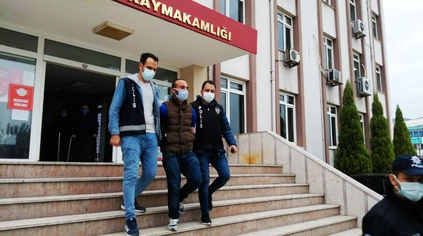 Kırkağaç’ta çok sayıda hırsızlığın şüphelisi tutuklandı