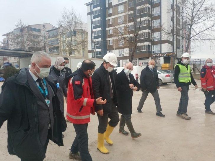 Vali Bilal Şentürk, Bozüyük’te yeni ADSM inşaatında incelemelerde bulundu G2