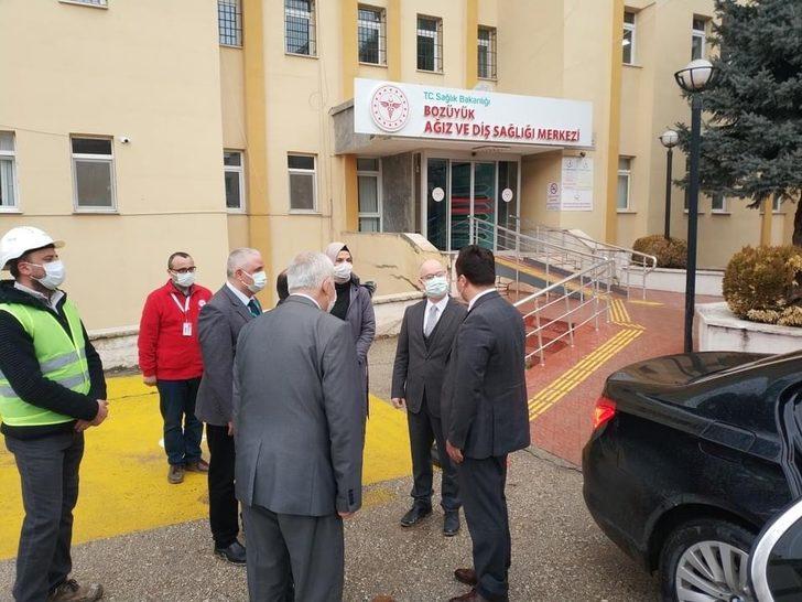 Vali Bilal Şentürk, Bozüyük’te yeni ADSM inşaatında incelemelerde bulundu G4