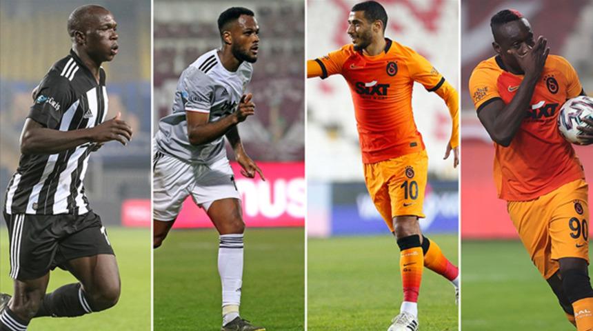  Beşiktaş ve Galatasaray'ın golcüleri derbiyi bekliyor