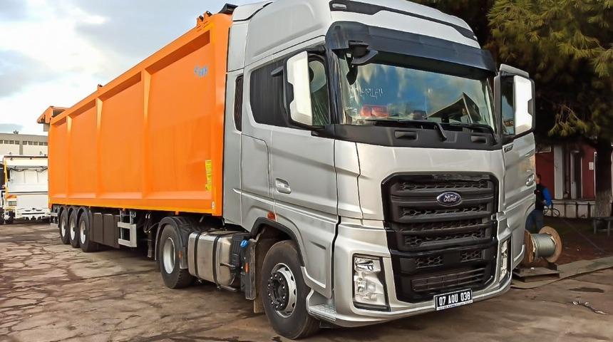 Temizlik işleri filosuna yeni tır