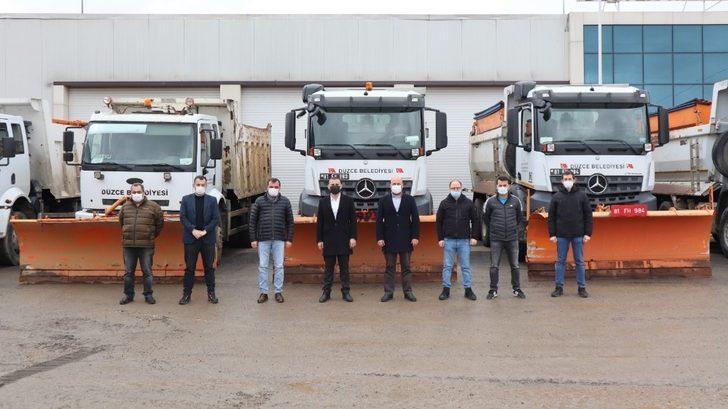 Düzce Belediyesi karla mücadeleye hazır G1