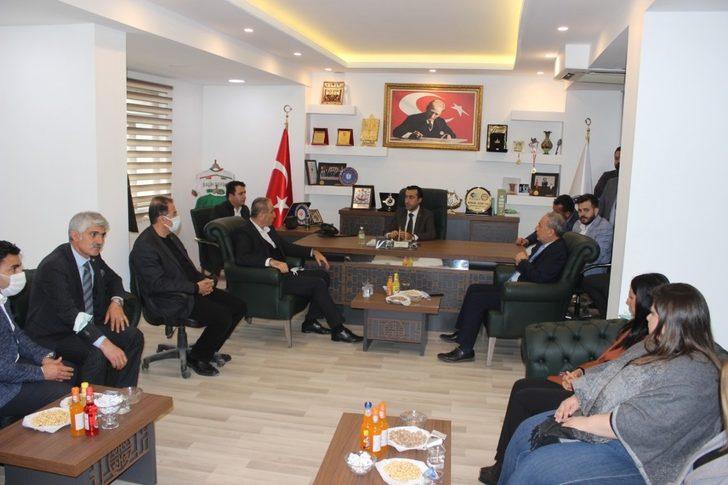 AK Parti Şırnak Milletvekili Birlik, Cizre TSO Başkanı Sevinç ile bir araya geldi G2