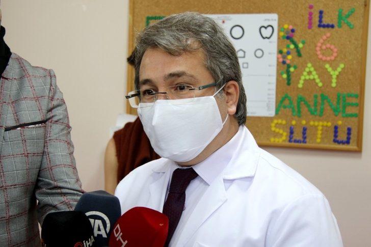 Kayseri İl Sağlık Müdürü Benli, sağlık çalışanlarına aşı yaptı G4