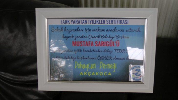 DOHACAN’dan Sarıgül’e teşekkür G3