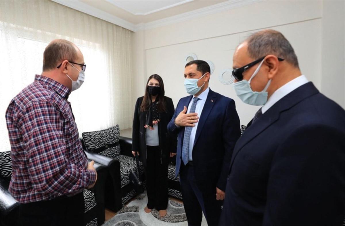 Vali Masatlı ile eşinden engelli, yaşlı ve hastalara yakın ilgi