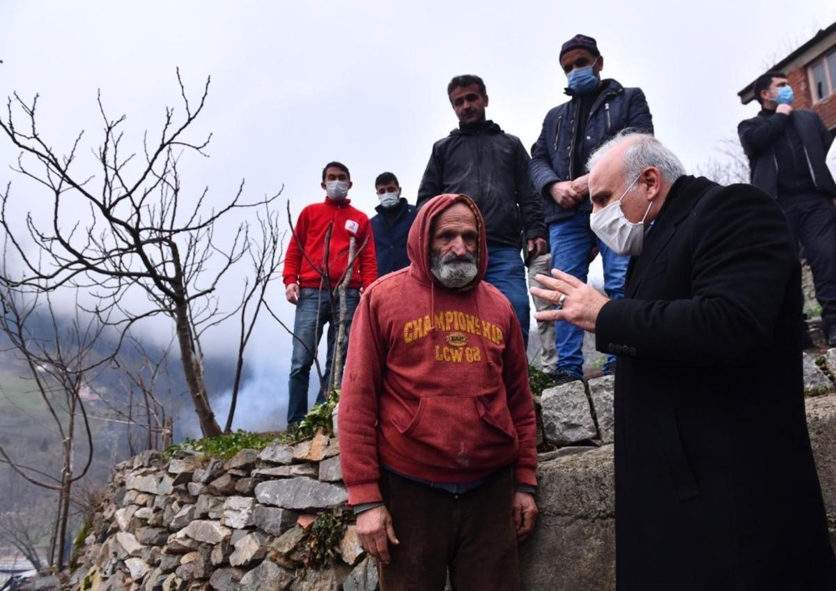 Başkan Zorluoğlu&rsquo;ndan Araklı&rsquo;ya "Ge&ccedil;miş olsun" ziyareti