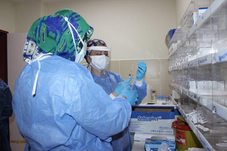 Kastamonu, Çorum, Sinop, Amasya, Tokat ve Çankırı'da sağlık çalışanları aşılanıyor G5