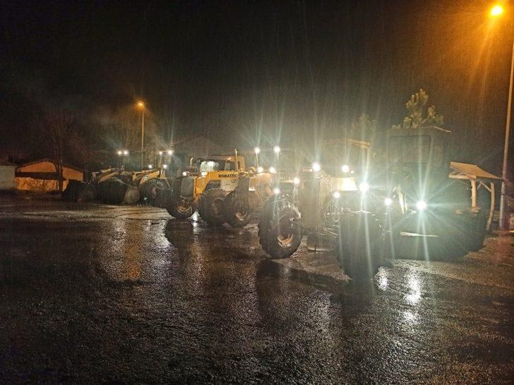 Ordu’da karla mücadele ekipleri göreve hazır G3