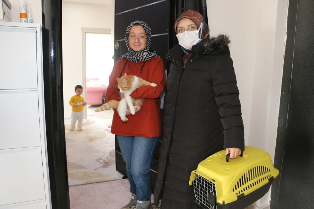 Hayrunnisa&rsquo;ya kedi s&uuml;rprizi