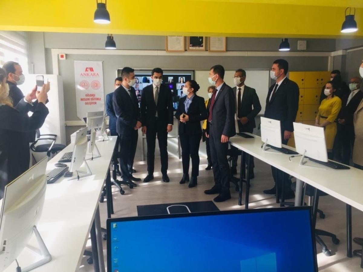 G&ouml;lbaşı mesleki eğitimle gelişiyor
