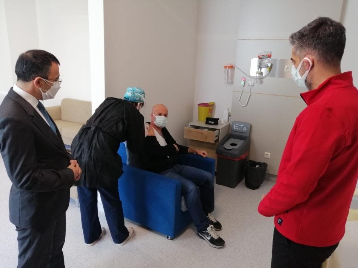 Milas&rsquo;ta aşılama &ccedil;alışmaları başladı