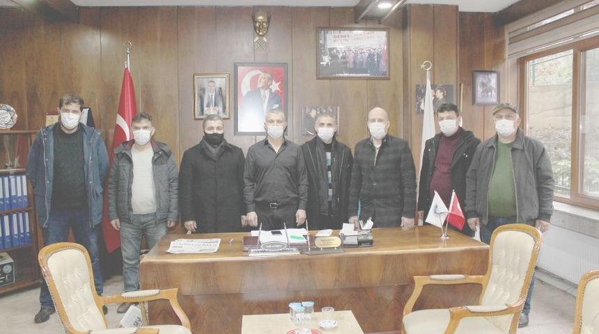 Yeni emekli madencilerden Demir&rsquo;e veda ziyareti