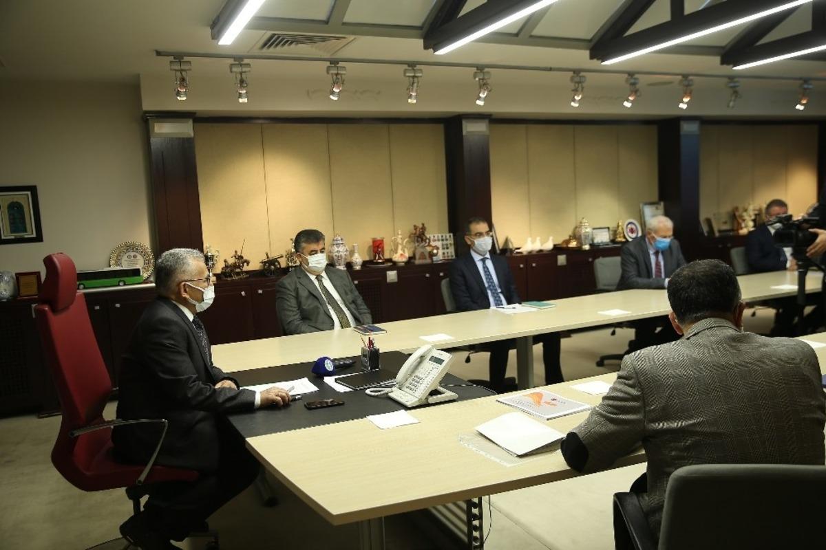 B&uuml;y&uuml;kşehirde yılın ilk ulaşım toplantısı yapıldı